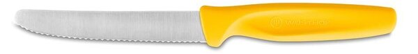 Univerzální nůž WÜSTHOF 10cm vroubkované ostří, žlutý