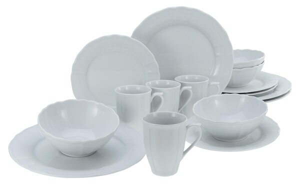 KOMBINOVANÁ SOUPRAVA, 16dílné, porcelán Creatable - Online Only nádobí, Online Only