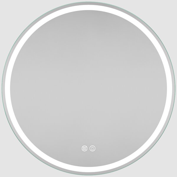 Erga Carla, kulaté LED zrcadlo 70cm, 1610 lm, 3 barvy světla, ERG-V01-208-7070