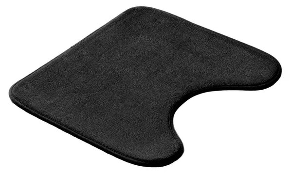 Černá WC koupelnová předložka 45x45 cm Vitamine – douceur d'intérieur
