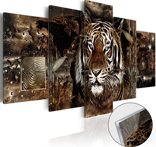 Obraz na akrylátovém skle - Strážce džungle 100x50