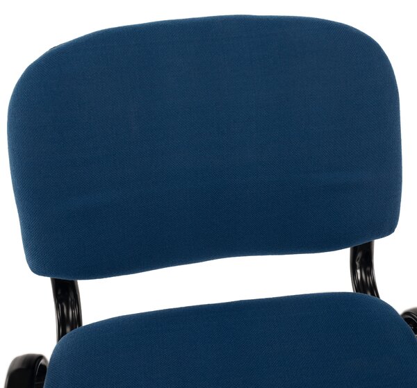 KONDELA Kancelářská židle, tmavě modrá, ISO ECO