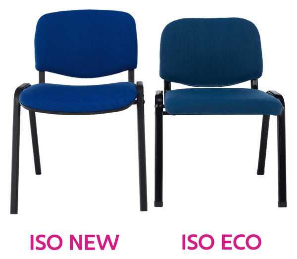KONDELA Kancelářská židle, tmavě modrá, ISO ECO
