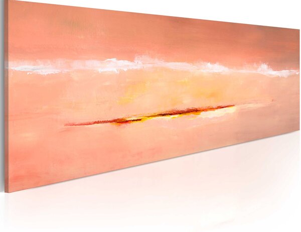 Ručně malovaný obraz - Abstraktní svítání 100x40