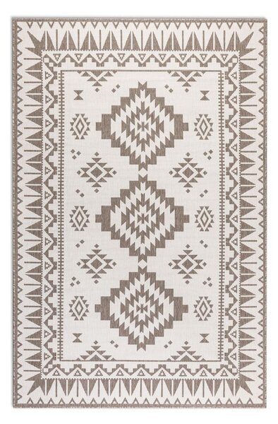 Krémovo-hnědý venkovní koberec 80x150 cm Gemini – Elle Decoration