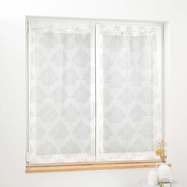 Bílé voálové záclony v sadě 2 ks 60x90 cm Levita – douceur d'intérieur
