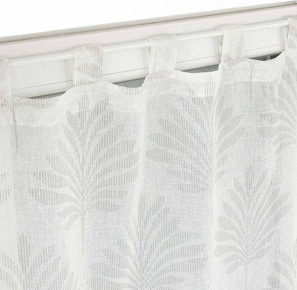 Bílé voálové záclony v sadě 2 ks 60x90 cm Levita – douceur d'intérieur
