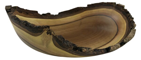 Dřevěná miska 27x23x8 cm Eusebio, ořech