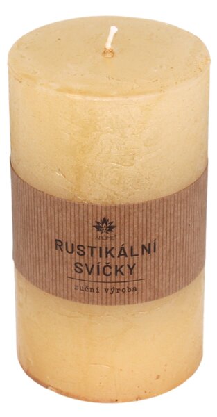 ARÔME Rustikální svíčka 470 g Barva: šampaň
