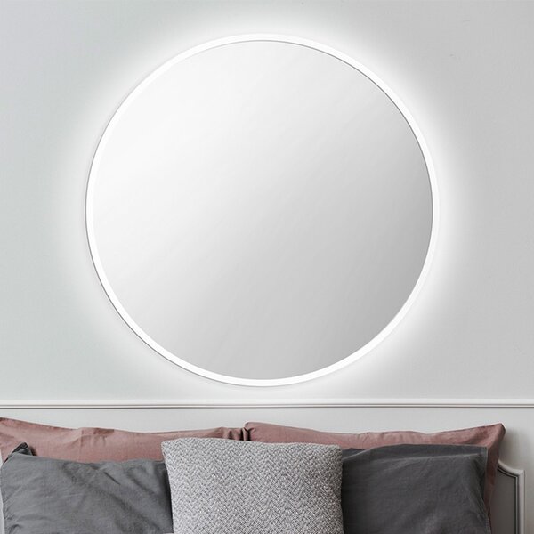 Gaudia Zrcadlo Nordic White LED Rozměr: Ø 50 cm