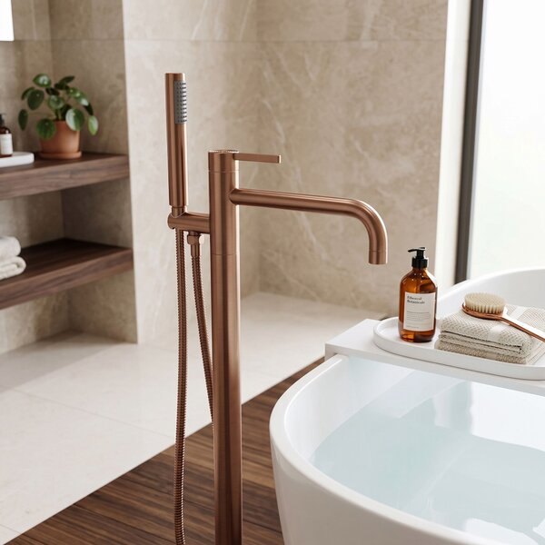 Volně stojící baterie Rea Foster Brush Copper