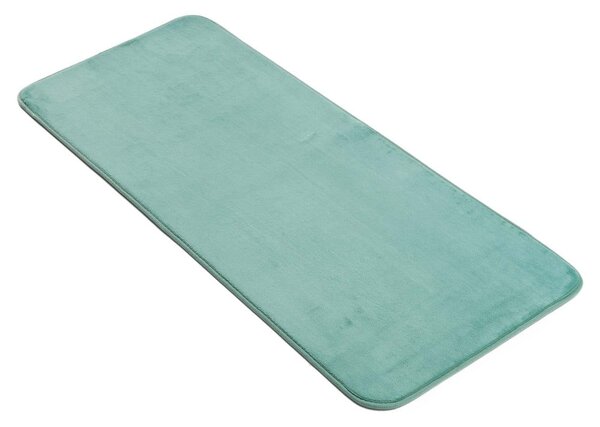 Tyrkysová koupelnová předložka 50x120 cm Vitamine – douceur d'intérieur