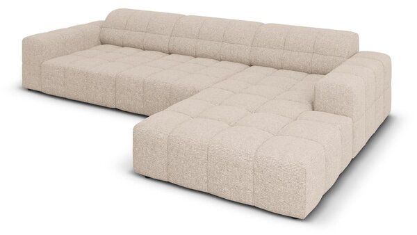 Béžová rohová pohovka (pravý roh) Chicago – Cosmopolitan Design