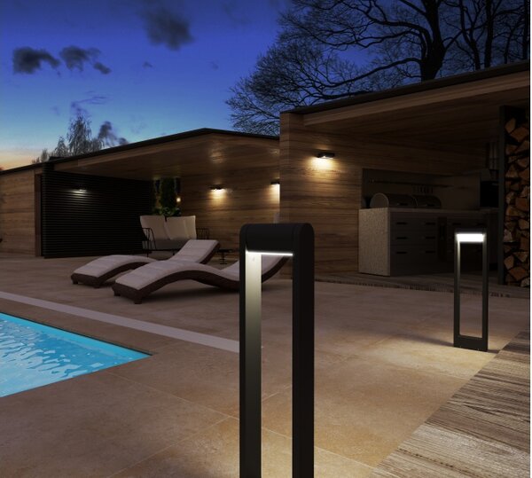 PANLUX s.r.o. Zahradní LED sloupek / svítidlo FARO, antracit