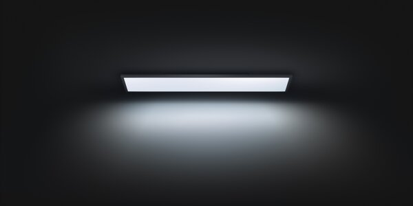 Hue Aurelle přisazený LED panel REC (obdelníkový) 120x30cm, černá