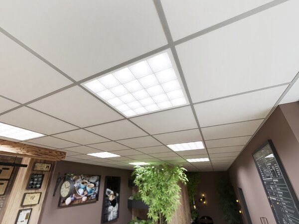PANLUX s.r.o. PANLUX LED PANEL EVO UGR 19 vestavný čtvercový 600x600 24W - neutrální