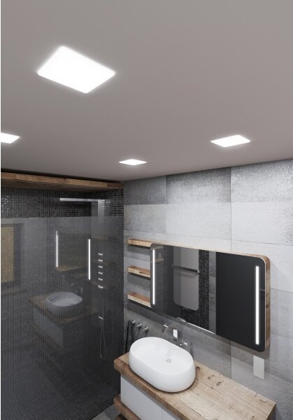 PANLUX s.r.o. LED DOWNLIGHT SQUARE vestavné hranaté LED svítidlo IP66 18W - neutrální