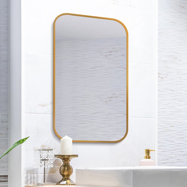 Zrcadlo Mirel SLIM Gold 80 x 110 cm