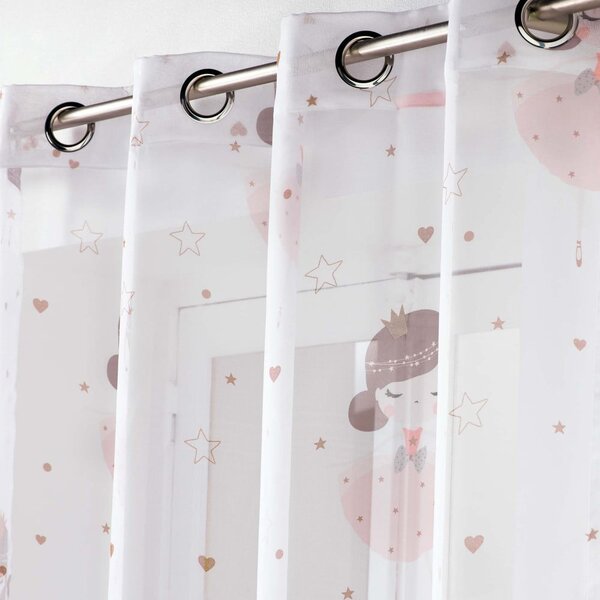 Dětská záclona 140x240 cm Petite Princesse – douceur d'intérieur