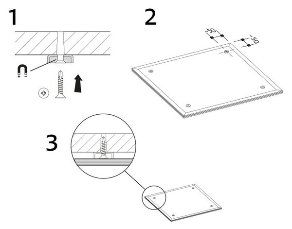 LEDMED Magnet pro LED panel