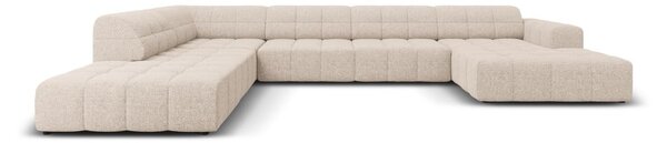 Béžová rohová pohovka (levý roh/do "U") Chicago – Cosmopolitan Design