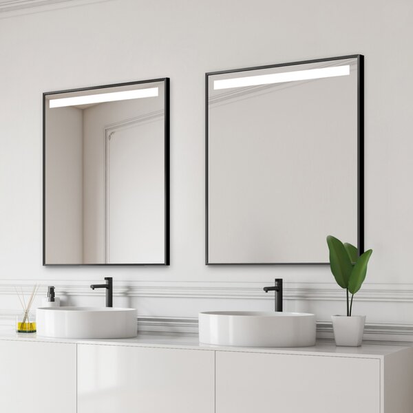 Zrcadlo Domos II LED 80 x 80 cm