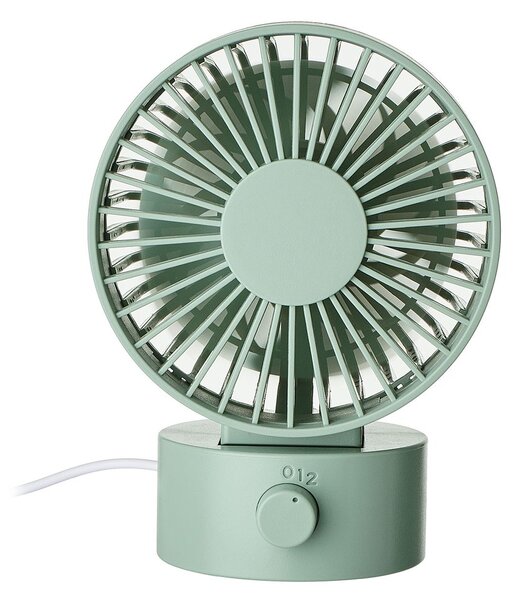 AIR WAVE Mini větrák s USB připojením - šalvějová