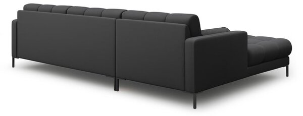 Tmavě šedá rohová pohovka (levý roh) Bali – Cosmopolitan Design