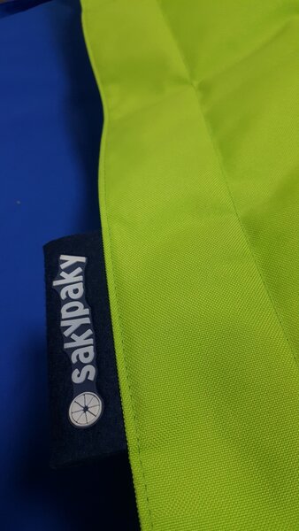 SakyPaky Kanafásek sedací vak světle růžová