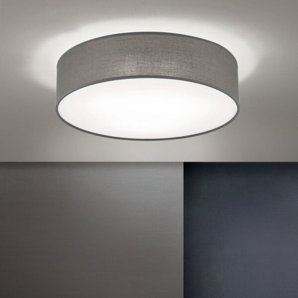 Orion DL7-617/3Grau Stropní svítidlo SEDA šedé, průměr 40cm
