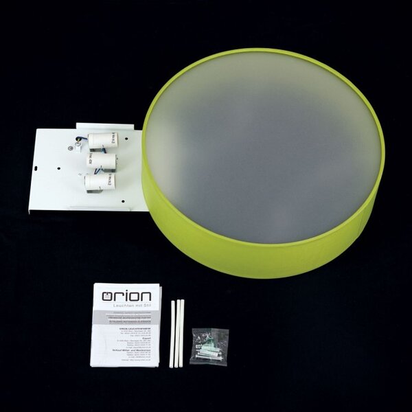 Orion DL7-617/3Grun Stropní svítidlo SEDA zelené, průměr 40cm