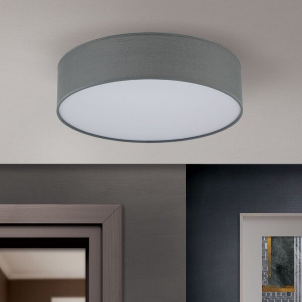 Orion DL7-617/3Grau Stropní svítidlo SEDA šedé, průměr 40cm