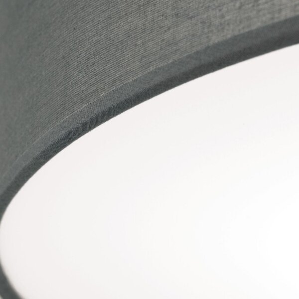 Orion DL7-617/3Grau Stropní svítidlo SEDA šedé, průměr 40cm