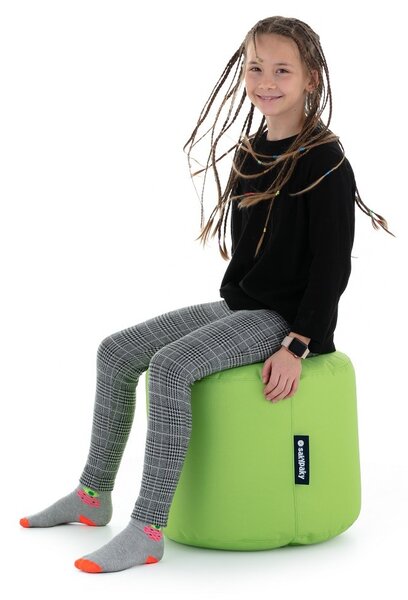 SakyPaky sedací set Hruška s taburetem fialová