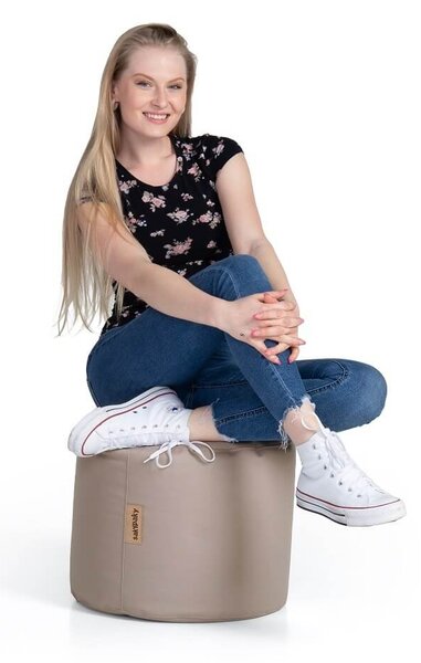 SakyPaky Taburet sedací vak černá