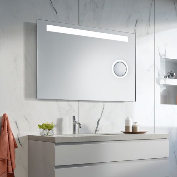 Zrcadlo Atera Zoom LED 80 x 60 cm