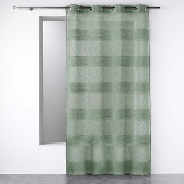 Zelená záclona 140x280 cm Terraza – douceur d'intérieur