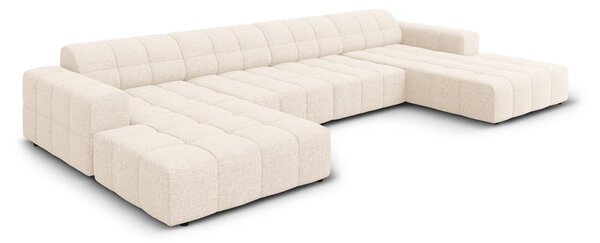 Krémová rohová pohovka (do "U") Chicago – Cosmopolitan Design