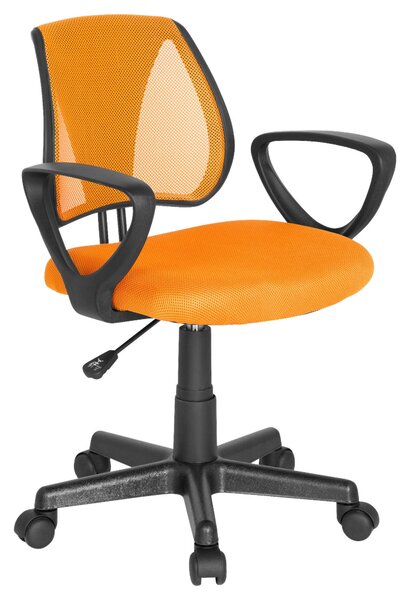 OTOČNÁ ŽIDLE PRO MLÁDEŽ, oranžová MID.YOU - Online Only psací stoly & židle, Online Only