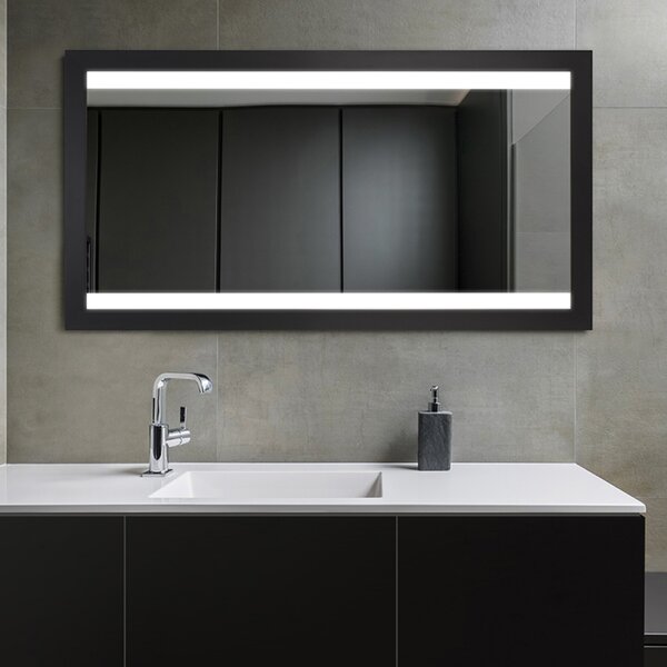 Zrcadlo Wood LED Niki typ B 63 x 53 cm