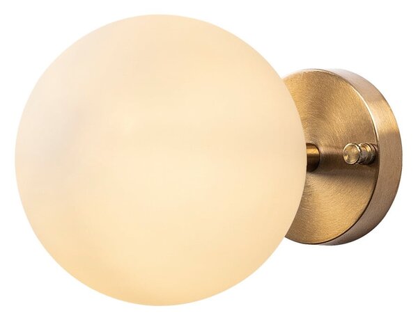Nástěnné svítidlo v bílé a bronzové barvě ø 15 cm Atmaca – Opviq lights