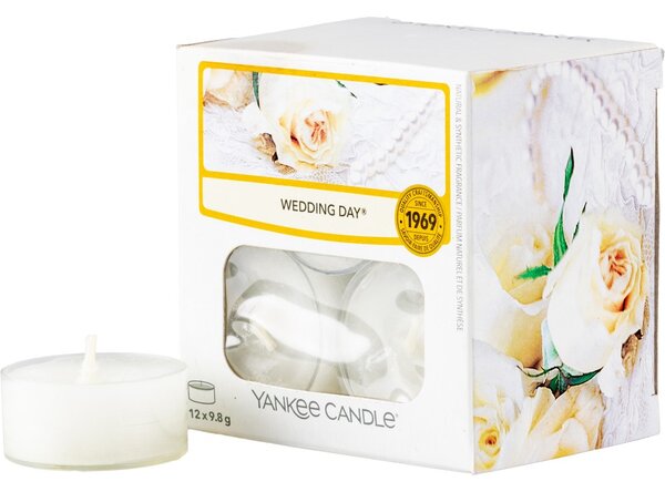 YANKEE CANDLE WEDDING DAY VONNÁ ČAJOVÁ SVÍČKA (2. kvalita)