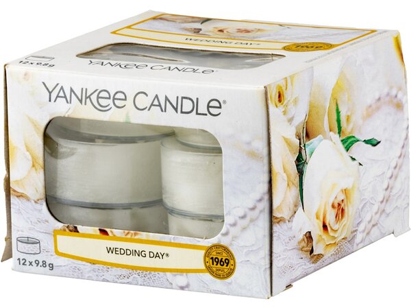 YANKEE CANDLE WEDDING DAY VONNÁ ČAJOVÁ SVÍČKA (2. kvalita)