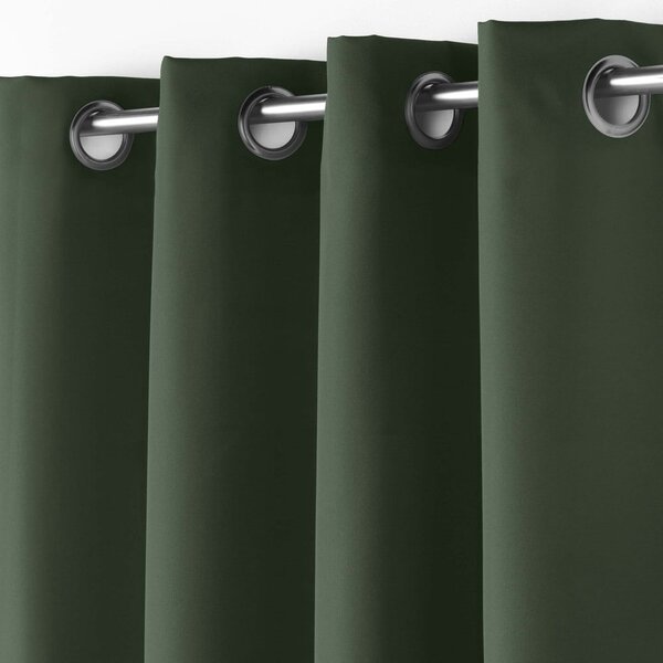 Khaki závěs 140x180 cm Essentiel – douceur d'intérieur