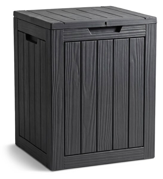 Ak furniture Zahradní úložný box Ezra 113 L černý