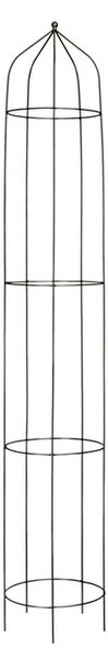 Pergola-rostlinná podpěra 190 cm. - Černá (Versanis)