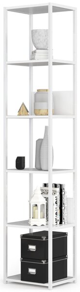 Ak furniture Regál LOFT 40 cm bílý