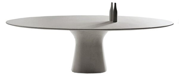 BONTEMPI - Oválný stůl Podium, 200/250x100/116 cm
