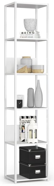 Ak furniture Regál LOFT 40 cm bílý
