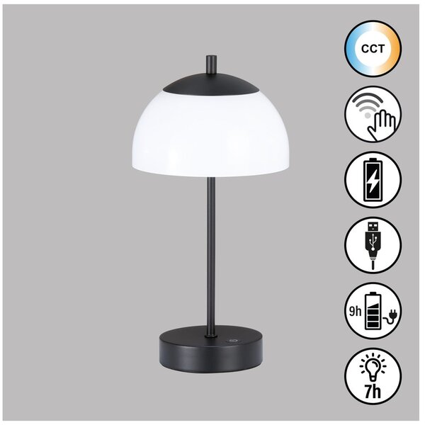 LED stolní lampa (výška 35 cm) Riva – Fischer & Honsel